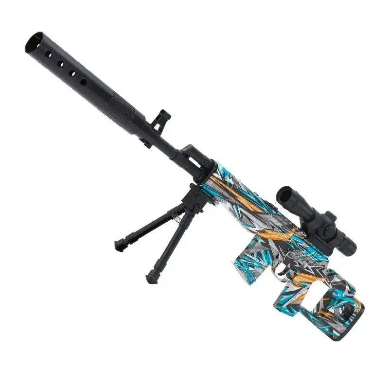 Gun Toy Boys SVD Sniper Manual Water Gel Ball Toy Gun Airsoft Hydrogel Guns Paintball Weapons for Adults Children CS Fighting