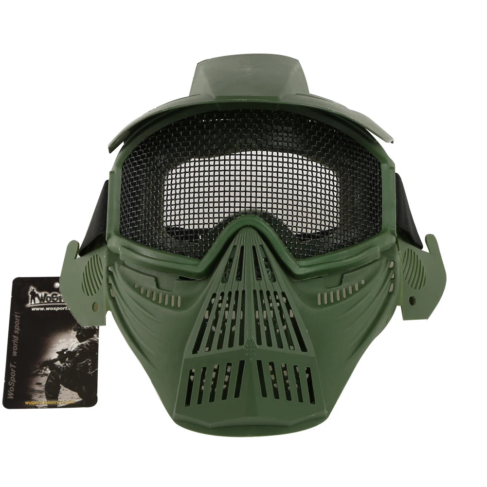 Tactical Full Face Mask Jelly Ball