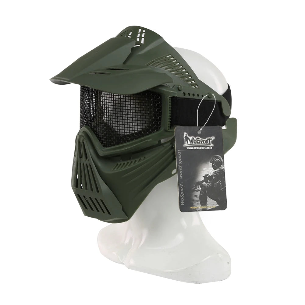 Tactical Full Face Mask Jelly Ball