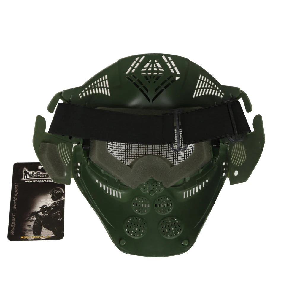 Tactical Full Face Mask Jelly Ball