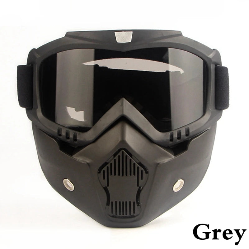 Anti-Fog Mask Helmet 