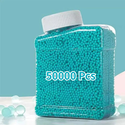 50000 7-8Mm Gel Ball Crystal Bullets for Blaster Gel Toy Guns