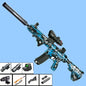 M416 Water Gel Guns Electric Manual 2 Modes Toy Gun 98CM Weapons Hydrogel Guns Rifle Automatic Shooting Toy for Boys Adults CS