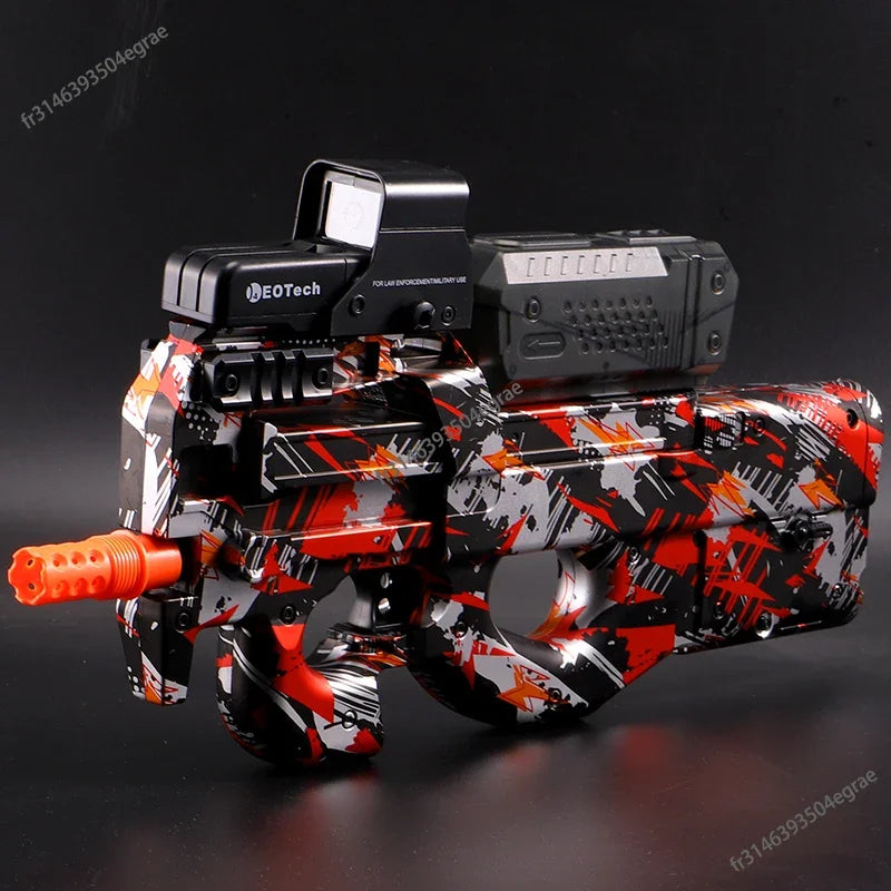 P90 Electric Gel Gun Toy Gun, Fully Automatic