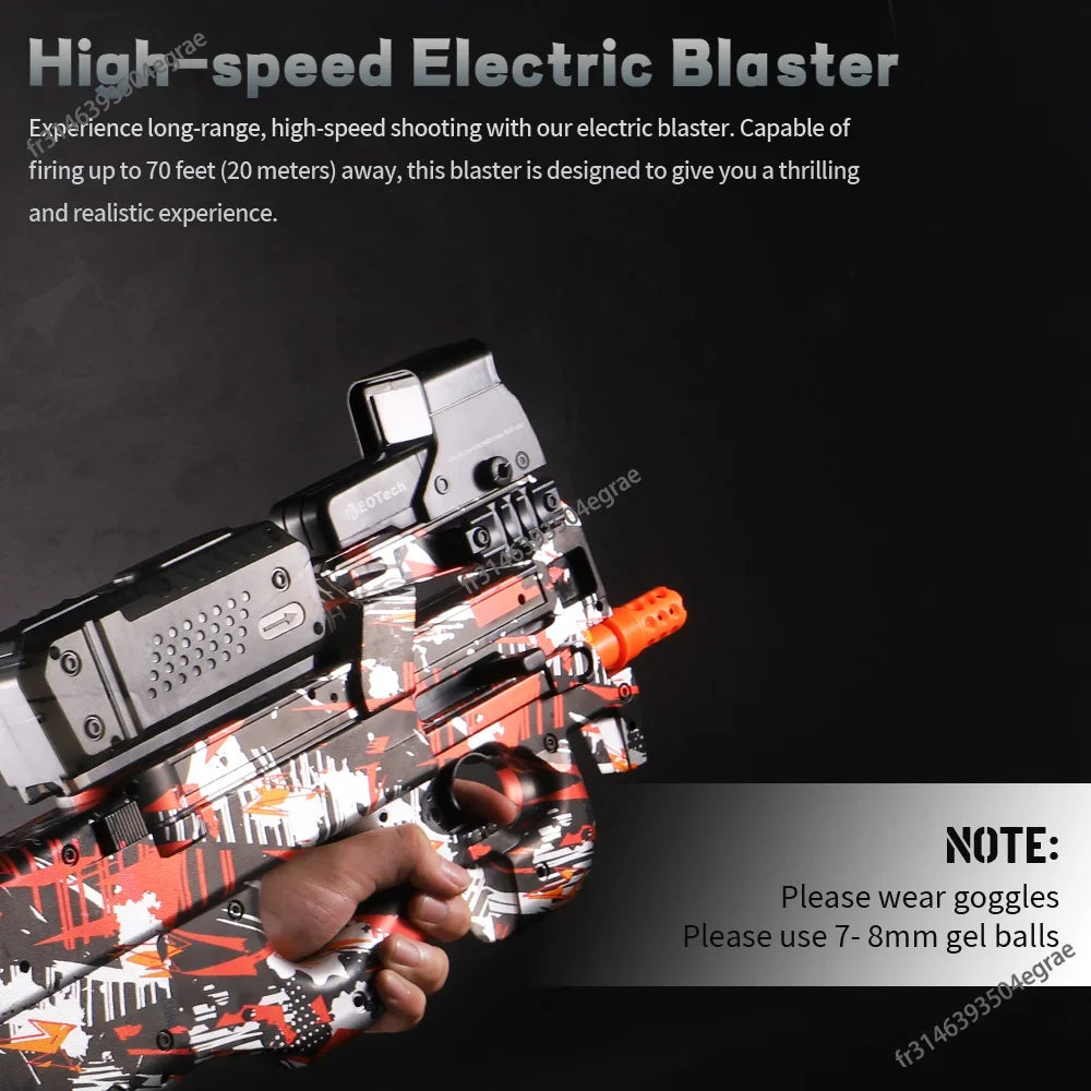 P90 Electric Gel Gun Toy Gun, Fully Automatic