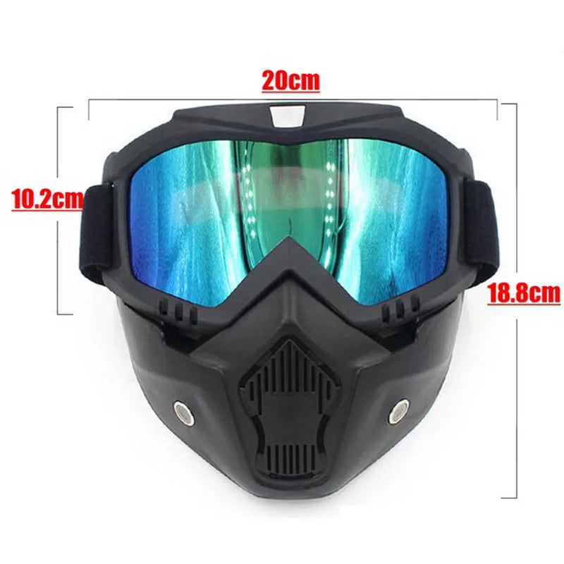 Anti-Fog Mask Helmet 